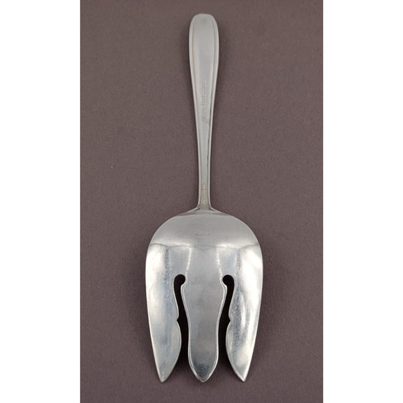 Alvin Southern Charm Sterling Silver Large Salad Serving Fork 9" No Monogram 86g - Picture 4 of 8